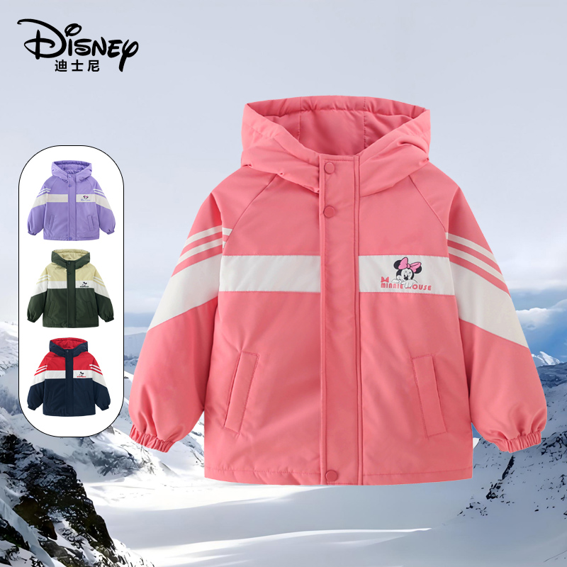 【星哥专享】迪士尼儿童夹棉保暖防风加厚连帽外套亲子款XPR3SA120