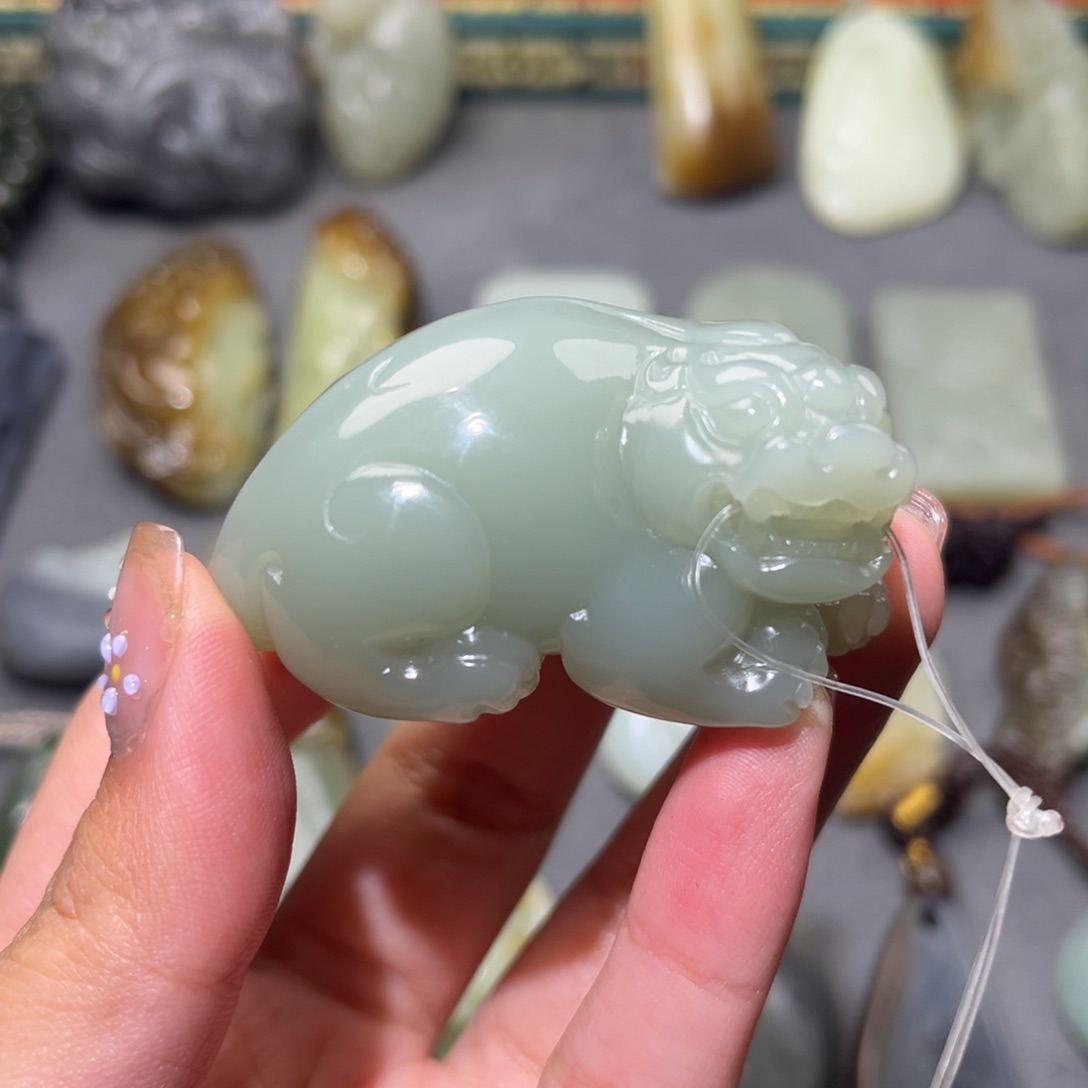 和田玉把件未镶嵌