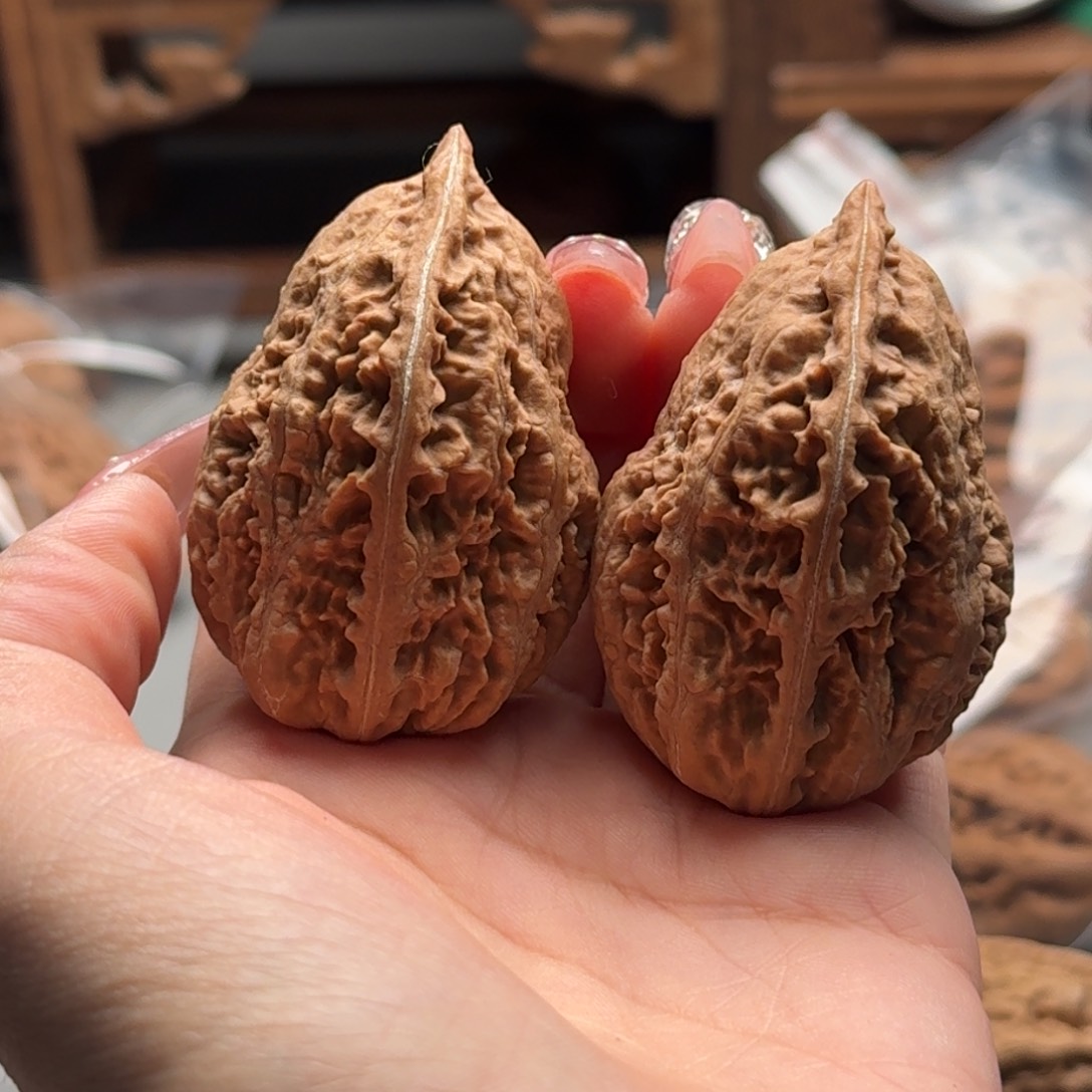 文玩核桃把件关东木子楸百核160