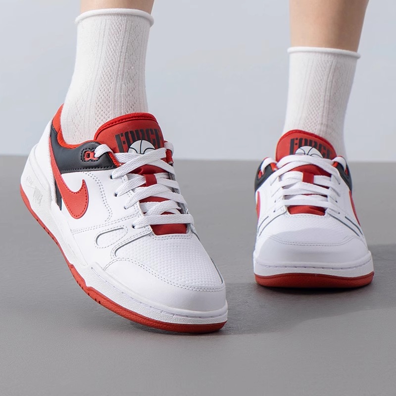 (瑕疵慎拍)NIKE/耐克Full Force(GS)低帮休闲板鞋FV5929-100-37.5
