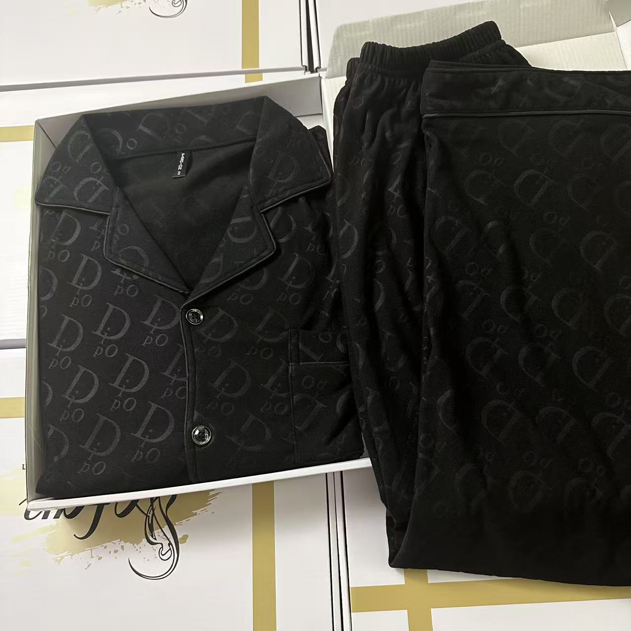 【一号链接】秋冬季德绒保暖加厚加绒2025新款可居家外穿睡衣家居服