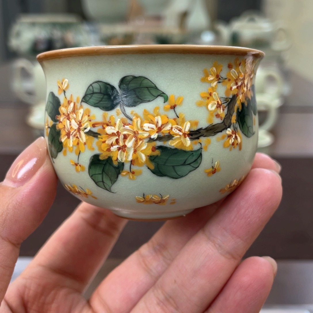 周泽堂茶具。  桂花