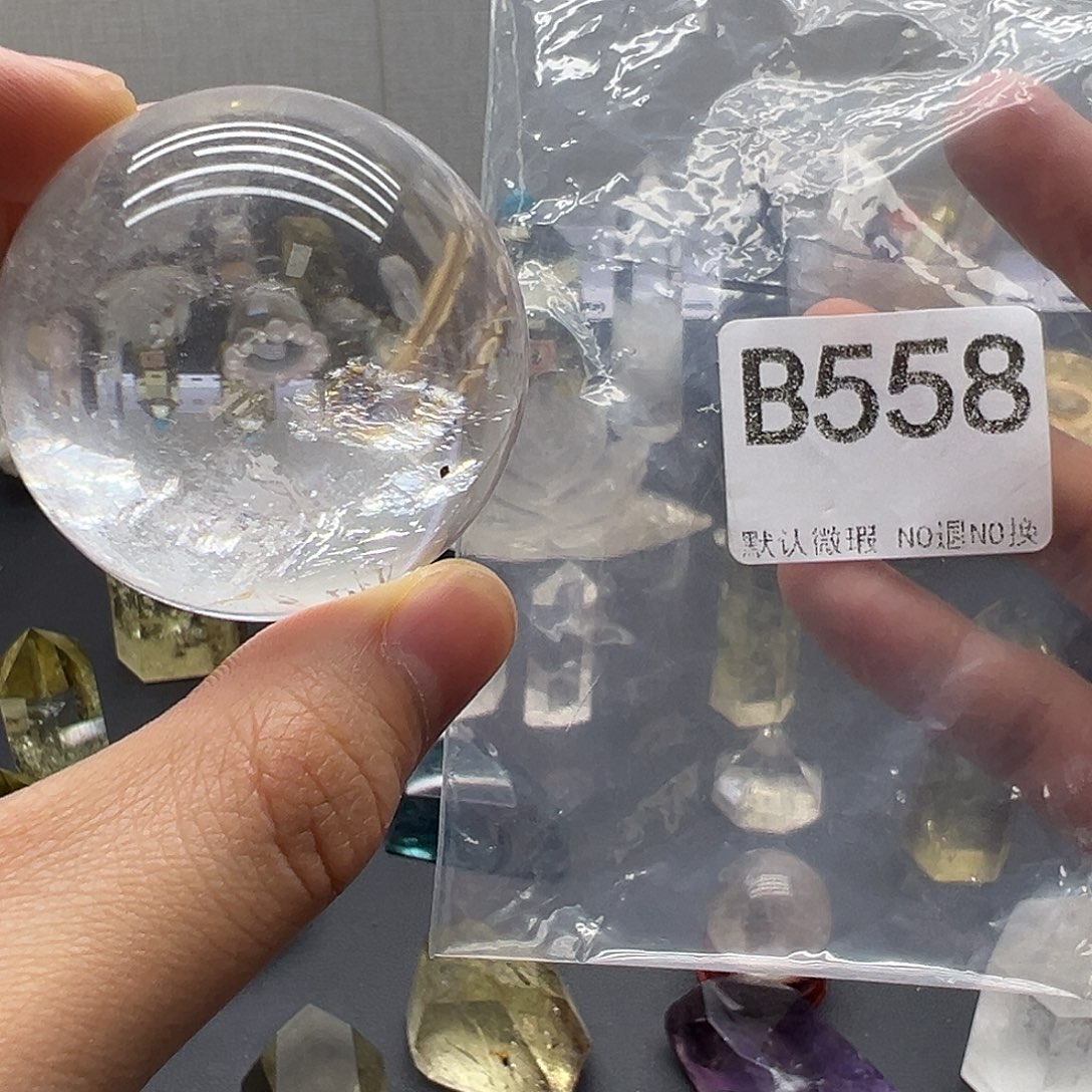水晶未镶嵌珠宝半成品