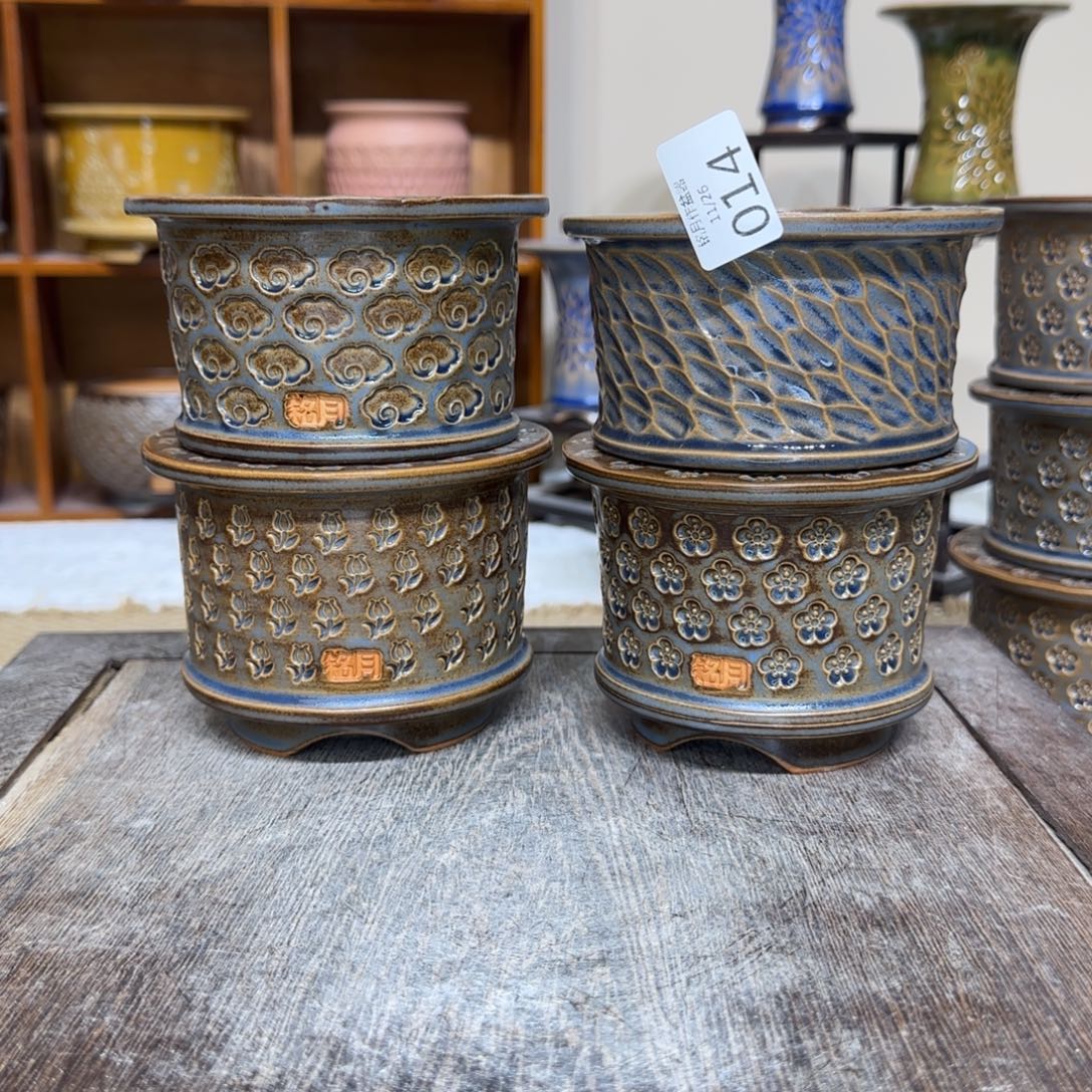 南****手工花盆 014 内口口径  8 cm 