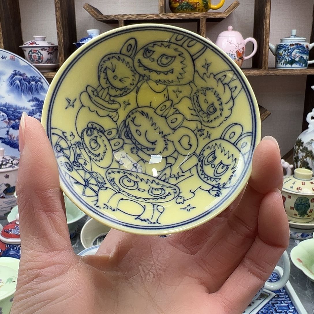 陶瓷摆件景德镇陶瓷567老厂瓷