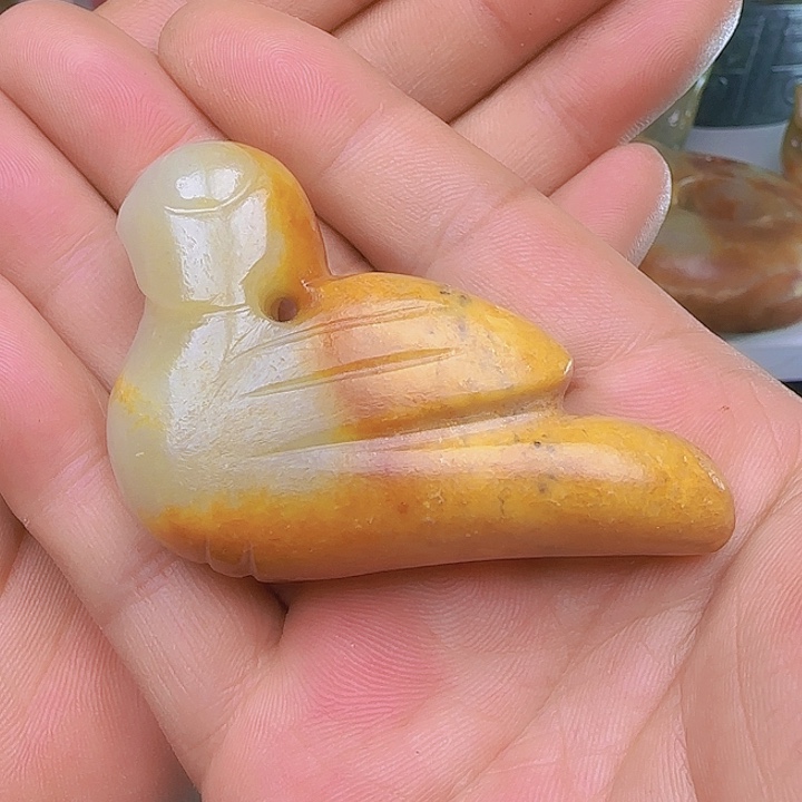 和田玉吊坠(不含链)未镶嵌