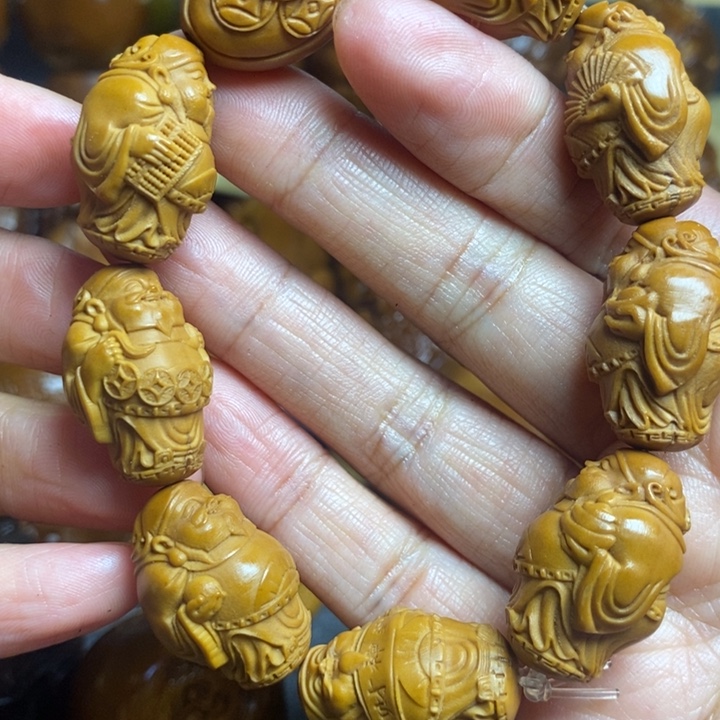 【闪购商品】香榧木橄榄核雕刻