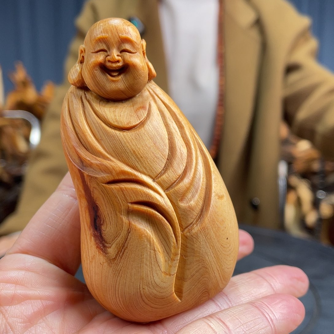 柏木（崖柏）手把件