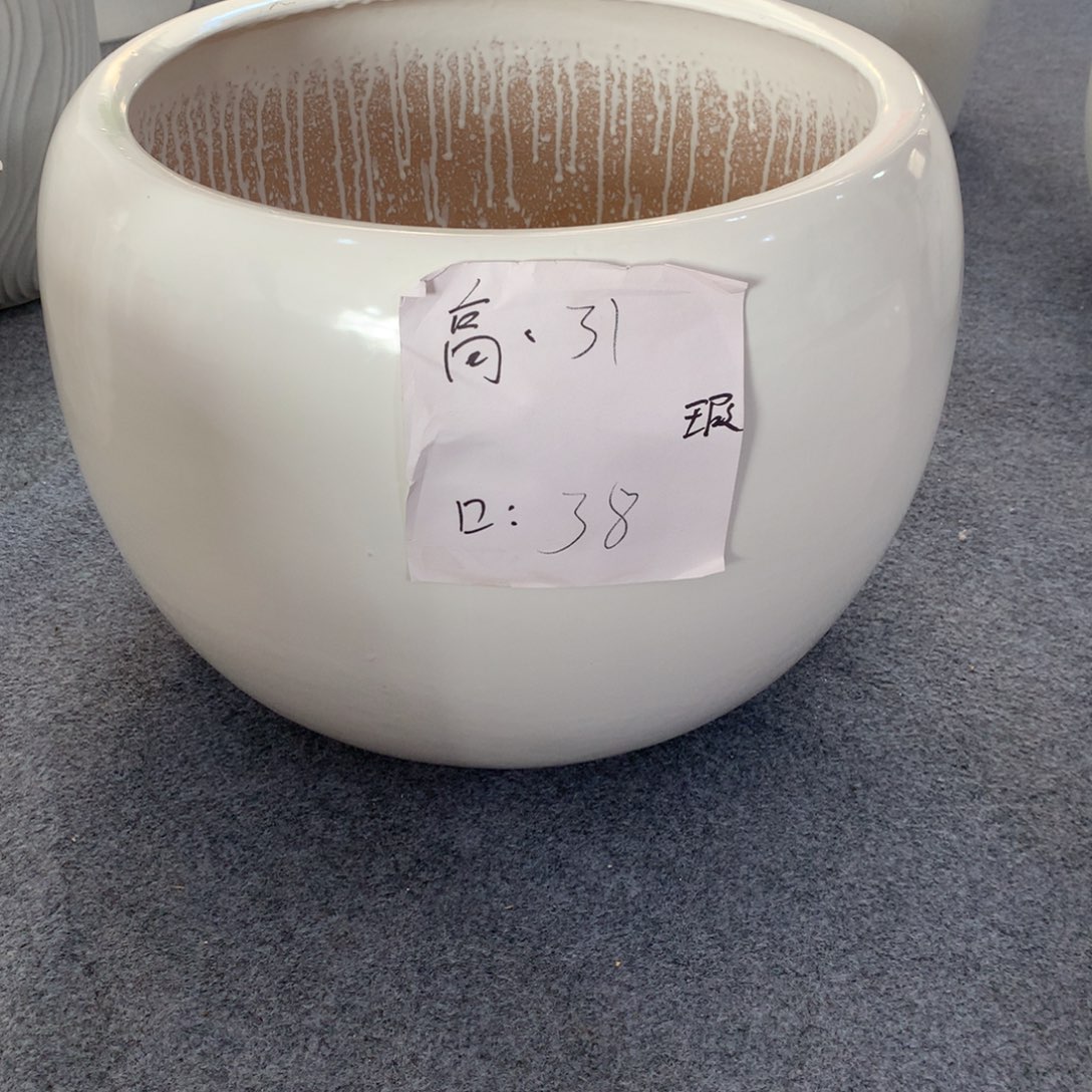 高温陶瓷花盆微瑕