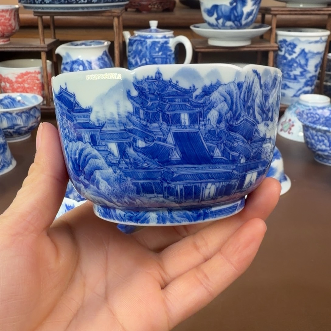 景德镇陶瓷手工手绘