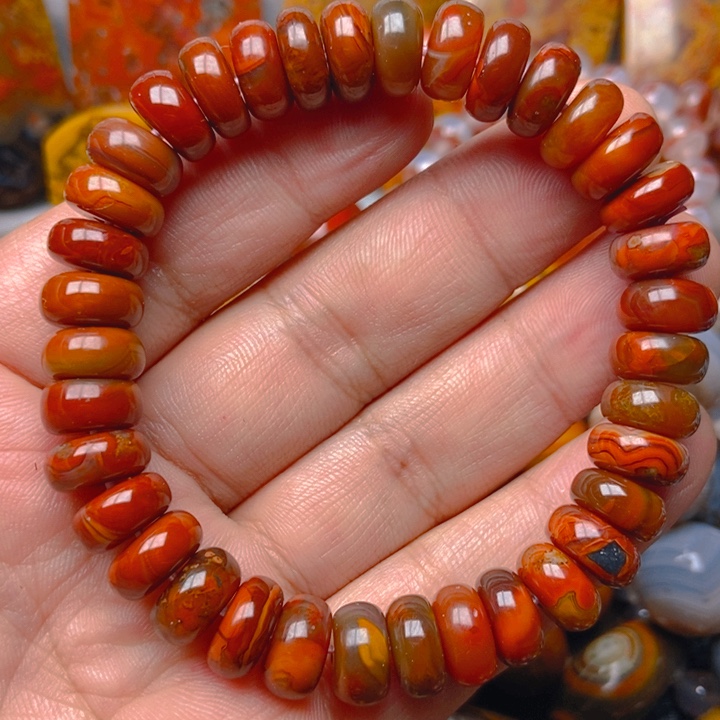 未镶嵌手串玛瑙/玉髓