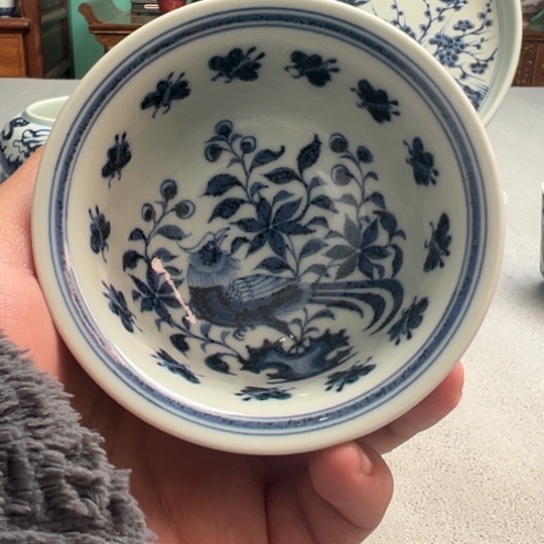 明续幽蓝錦上添花压手