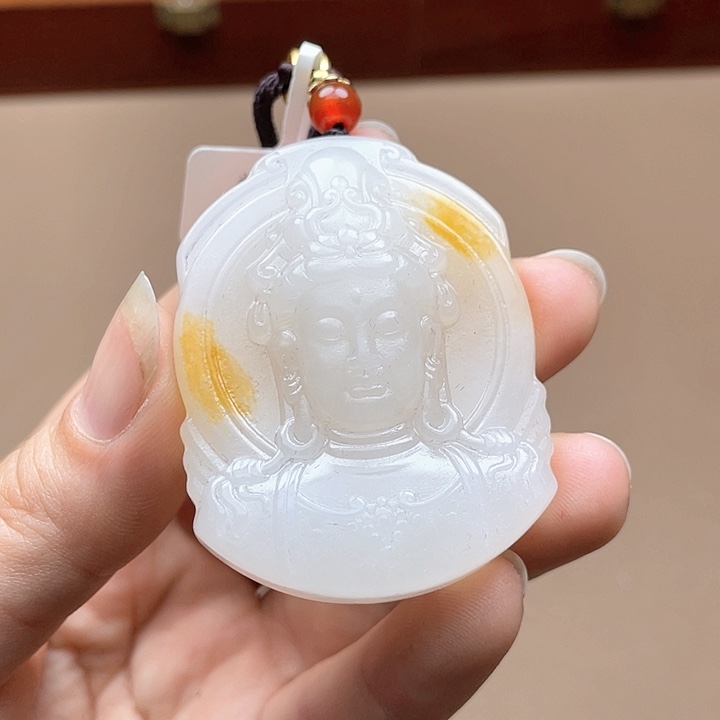 和田玉挂件未镶嵌F