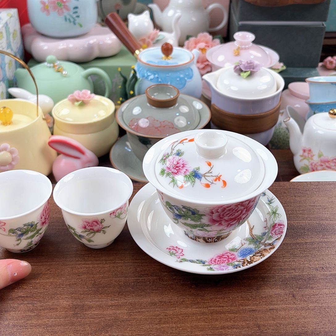 瓷片精美茶具孤品清仓局