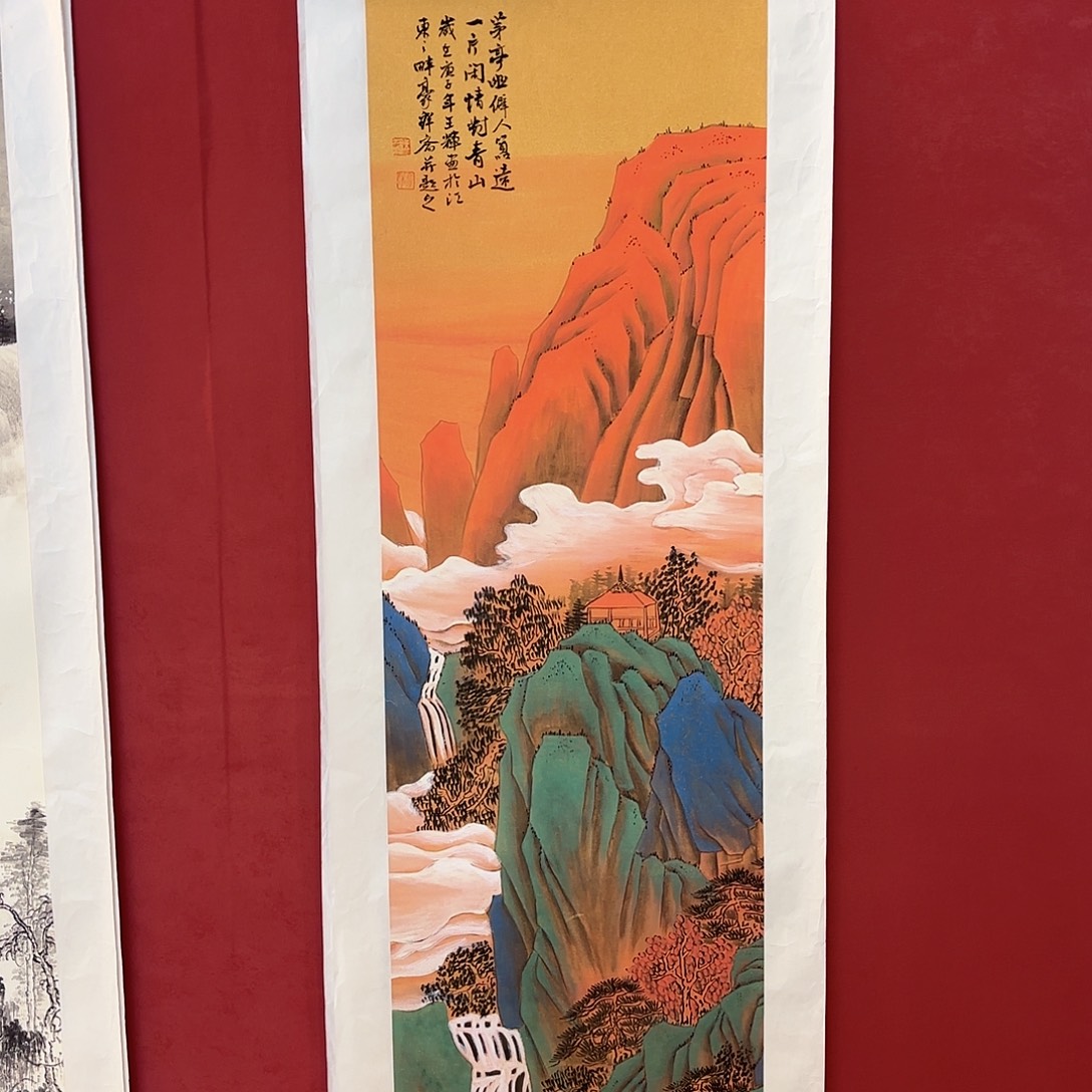 精品书画作品入选第二