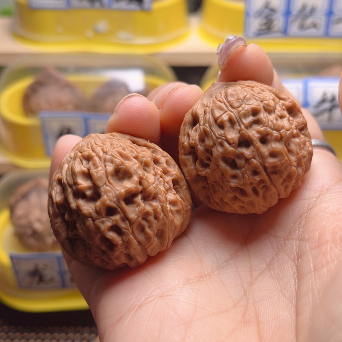 文玩核桃把件大团圆