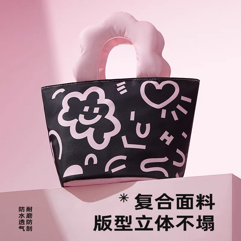 希乐扣新款带饭保温包上班手提包云朵系列手提袋妈咪包便携新潮