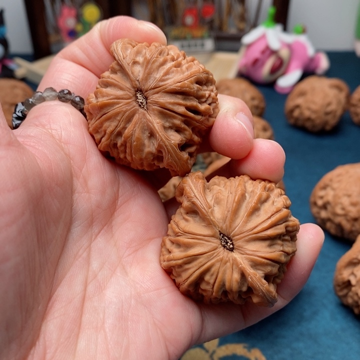 文玩核桃把件趙*生山地磨41