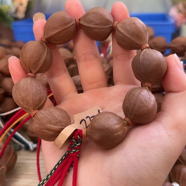 饭***蛋橄榄核手串梅林铁核2326