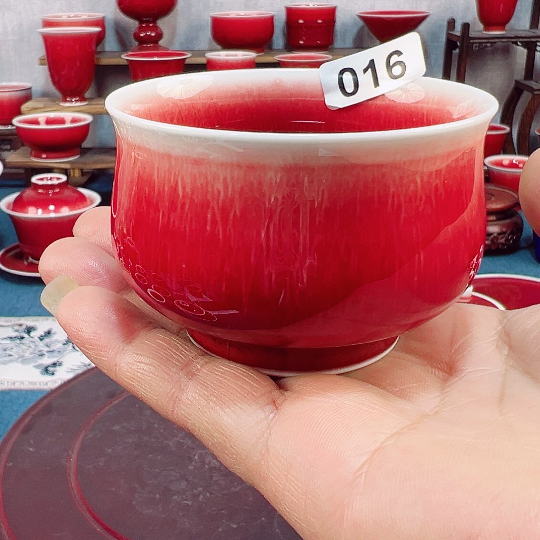 景德镇陶瓷原矿郎红茶具