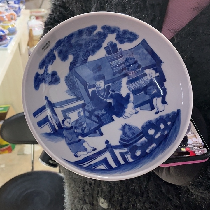 瓷片景德镇陶瓷果盘