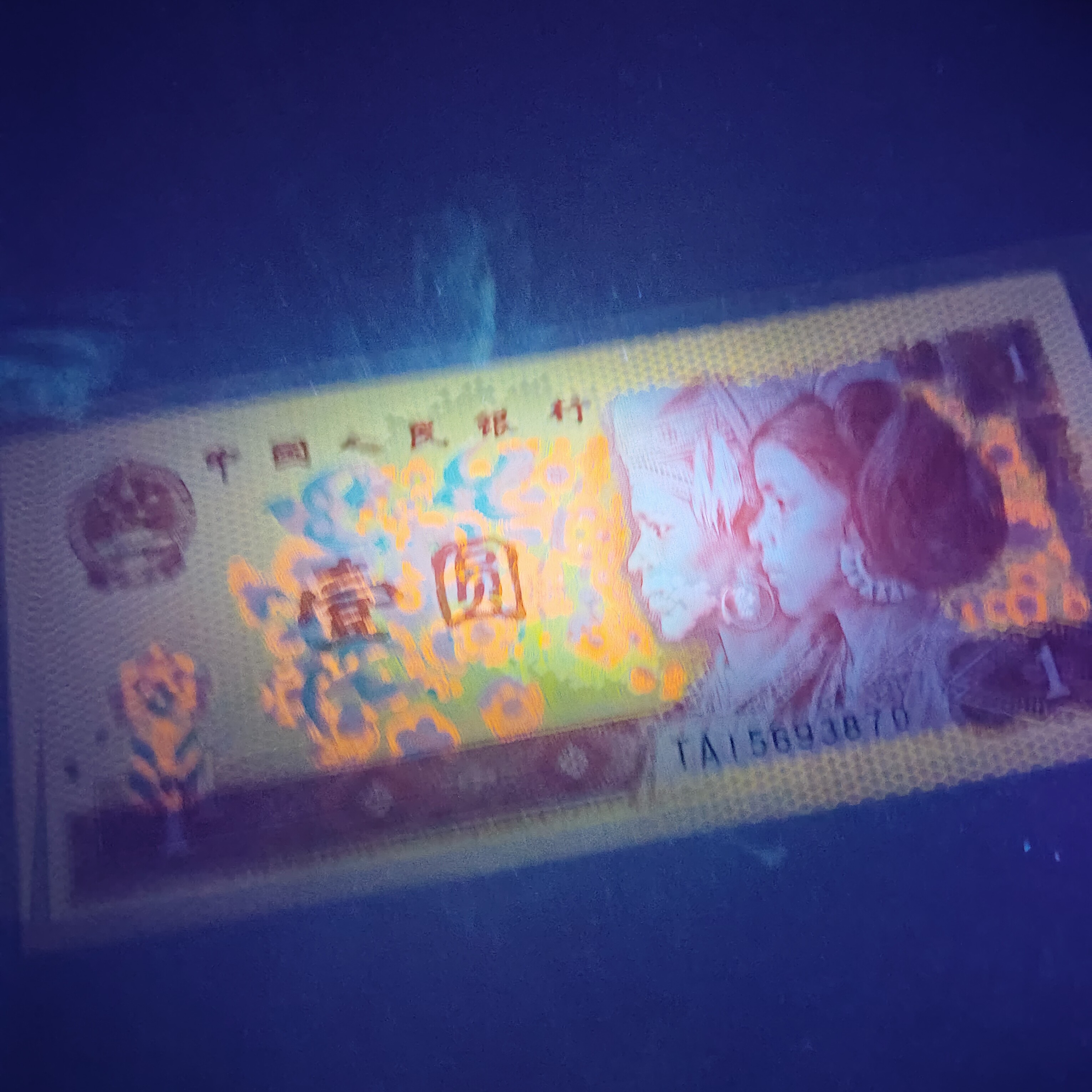 第四套退市人民币801经典金龙王一枚