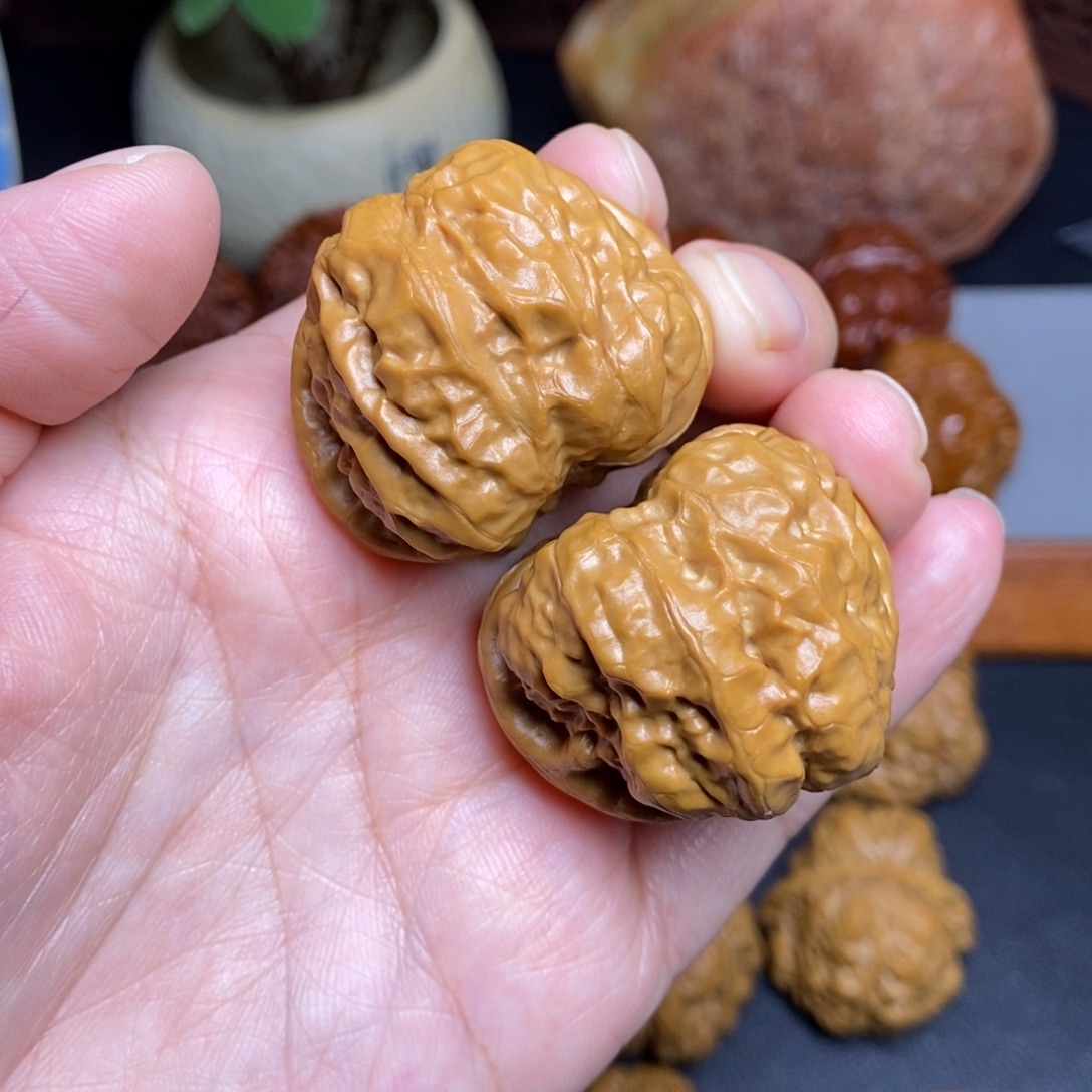 文玩核桃把件37蛙