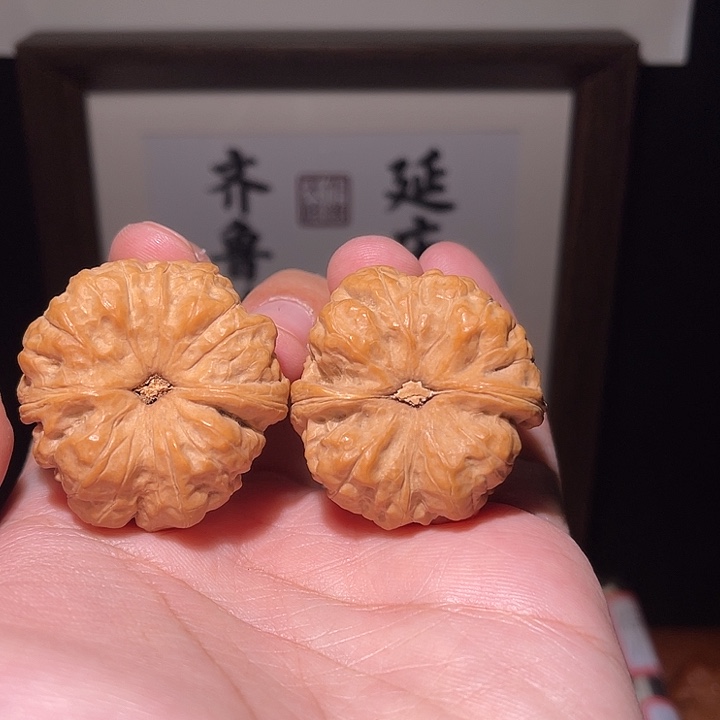 人***才手串/手链核桃蛤蟆头   