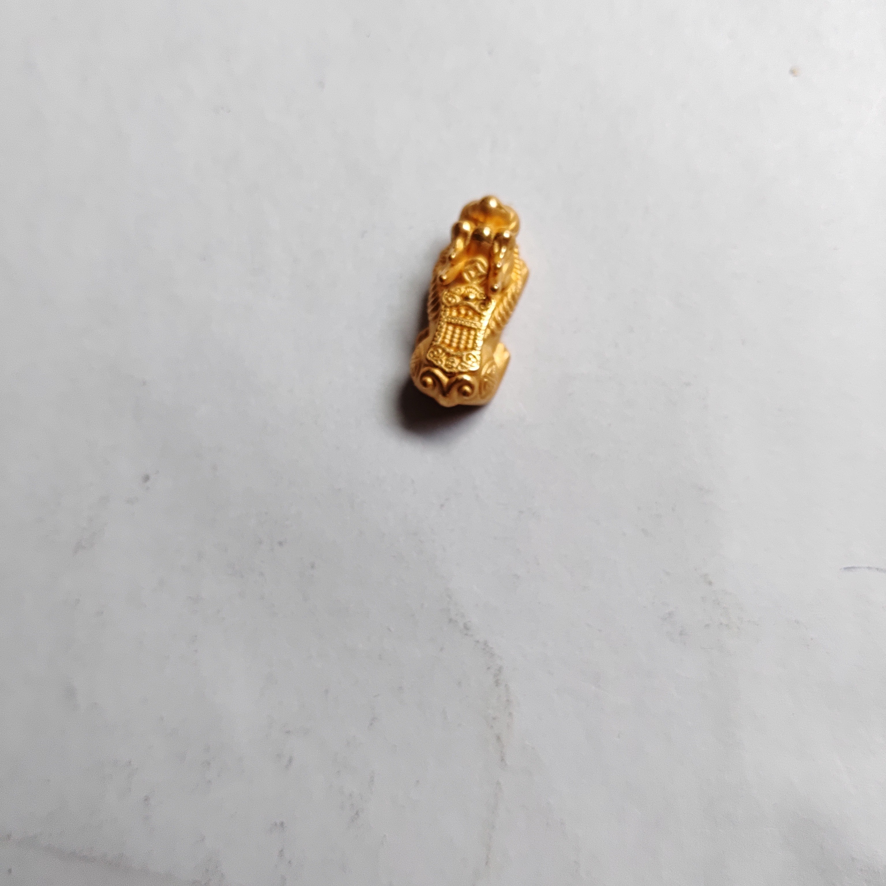 金元宝足金999貔貅珠子首饰