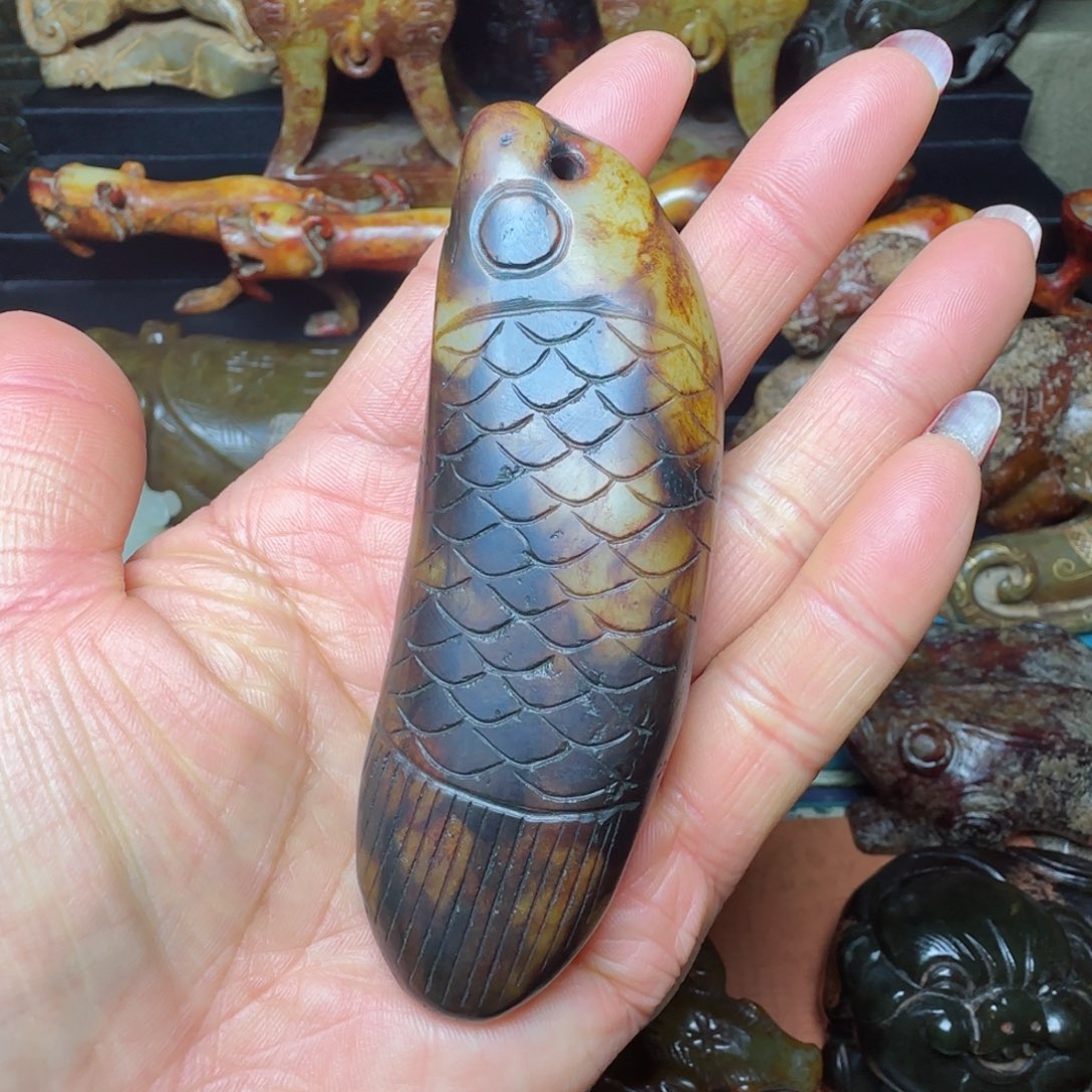 和田玉挂件未镶嵌