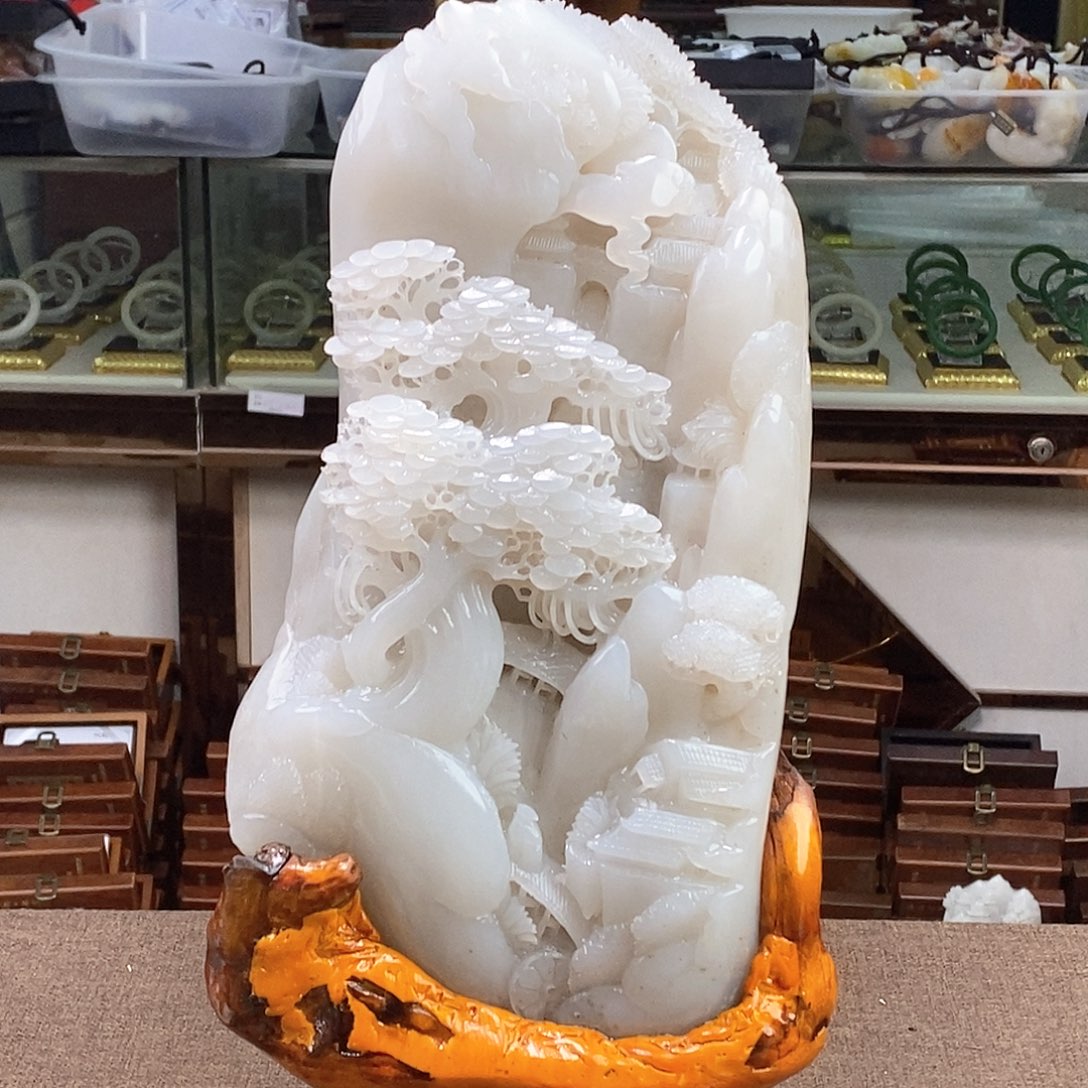 和田玉挂件未镶嵌