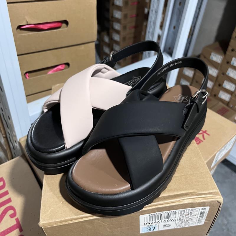 夏款1669厚底休闲凉鞋24X