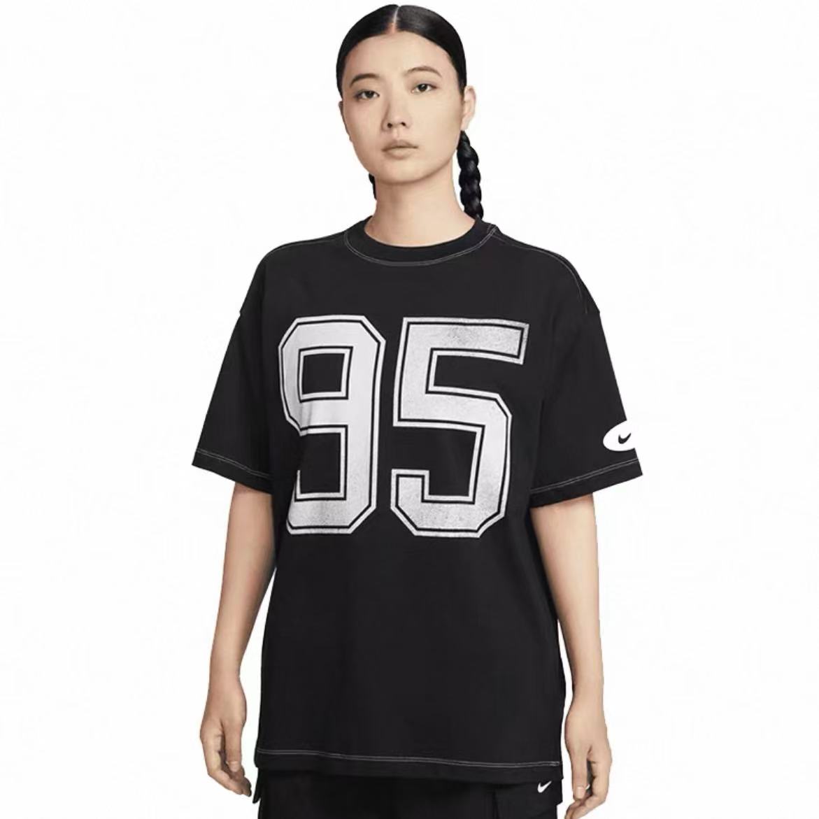 NIKE/耐克女款运动休闲复古美式球衣短袖HV4973010