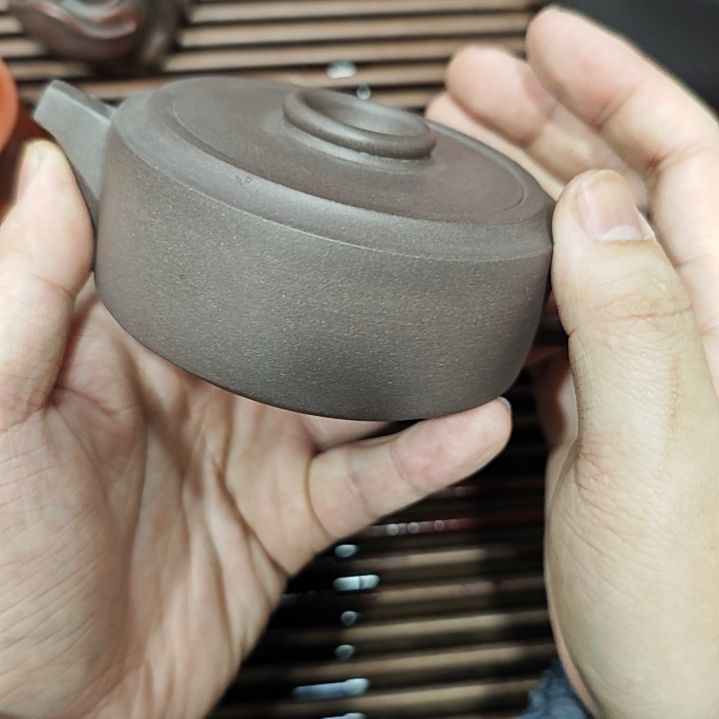 紫砂茶壶共*天青内推周盘220cc