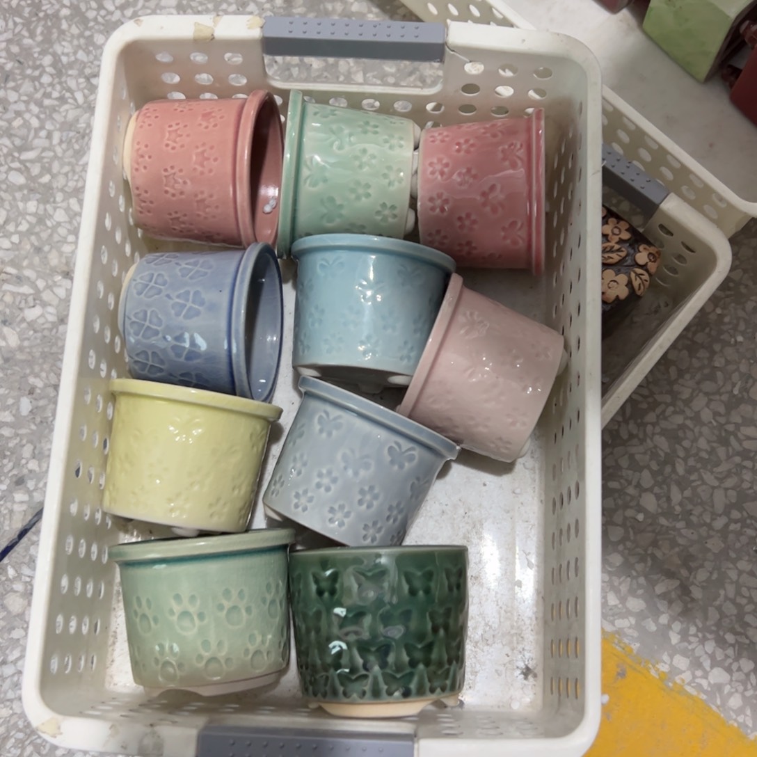 陶瓷多肉小花盆@@1683