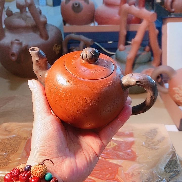 紫砂茶杯宜兴紫砂手工制作
