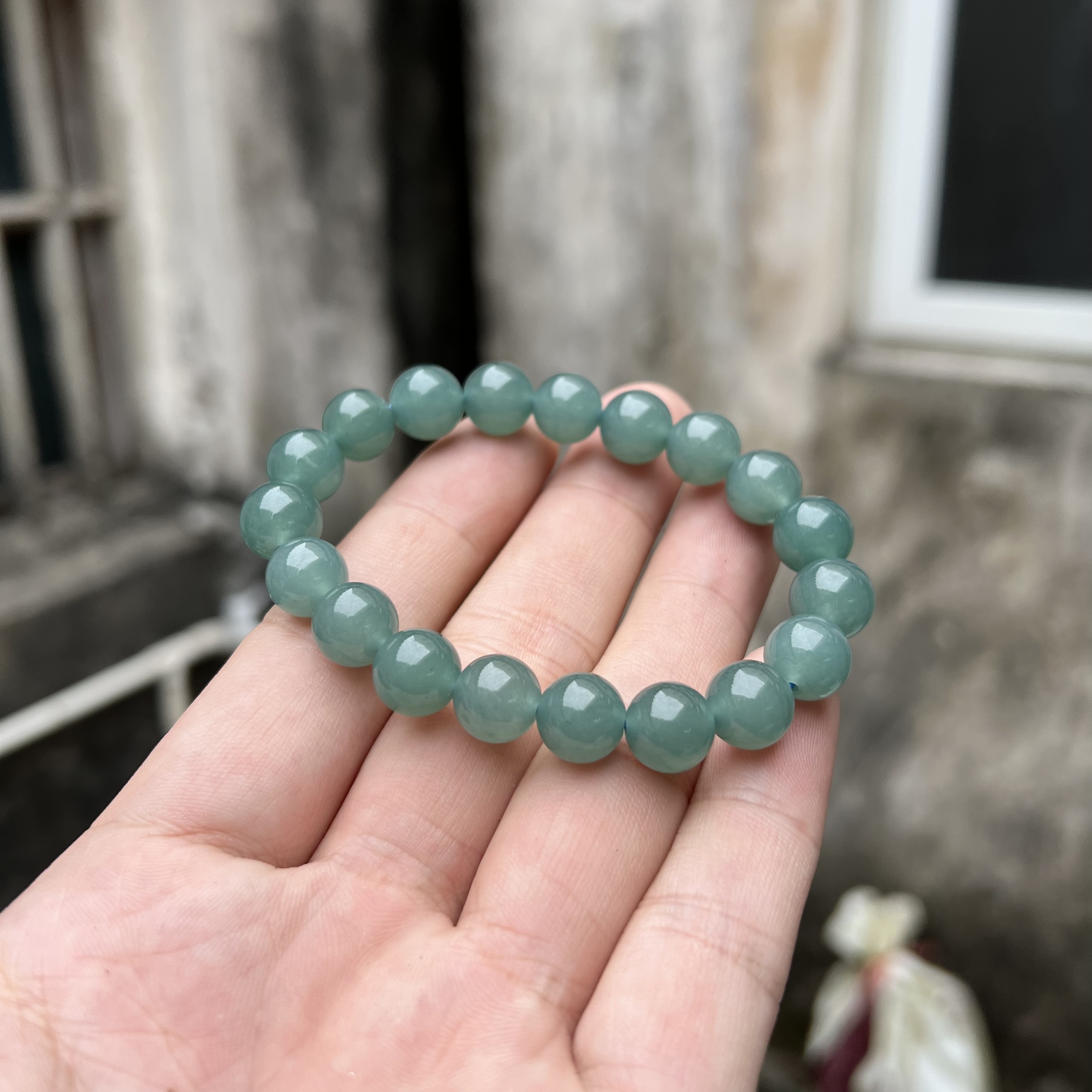 a570精品蓝水卡10mm手串项链