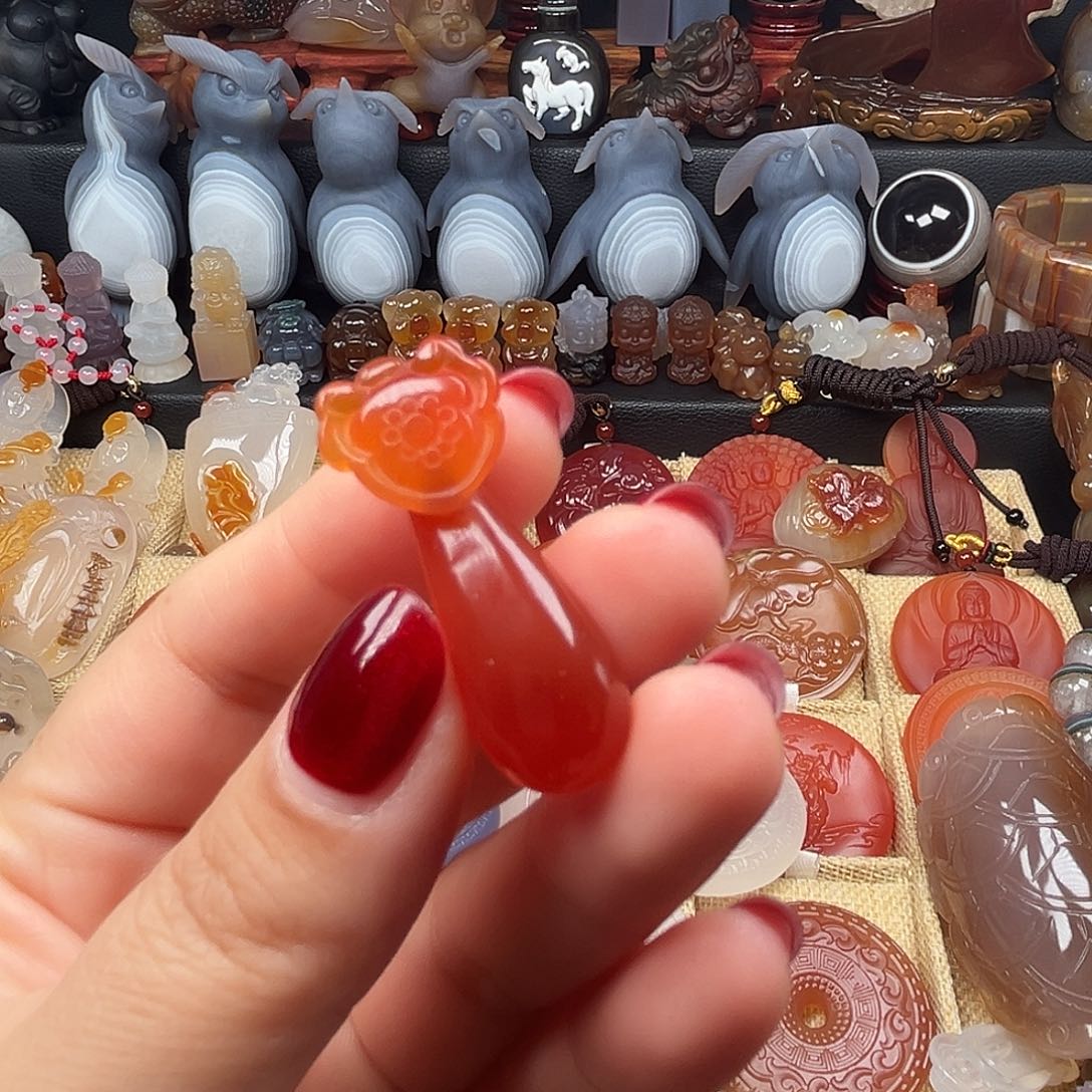 玛瑙/玉髓未镶嵌颈饰