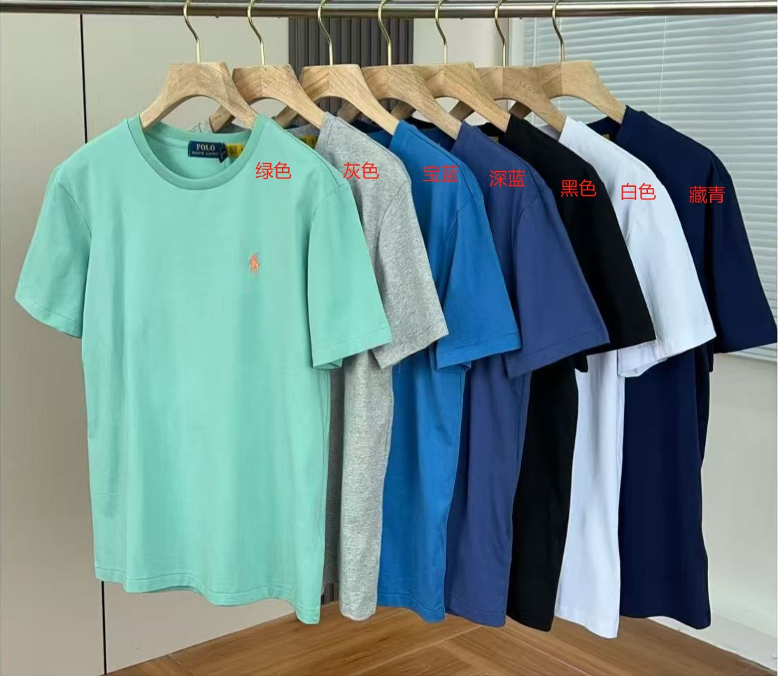 LF男士圆领商务休闲T恤