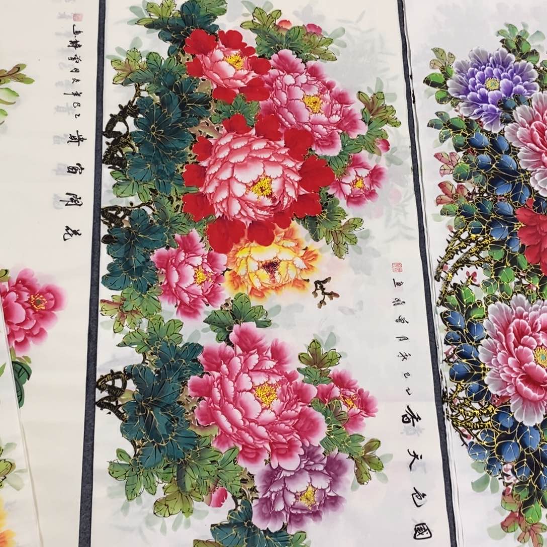 国画尺寸140✖️70四尺精品手绘画