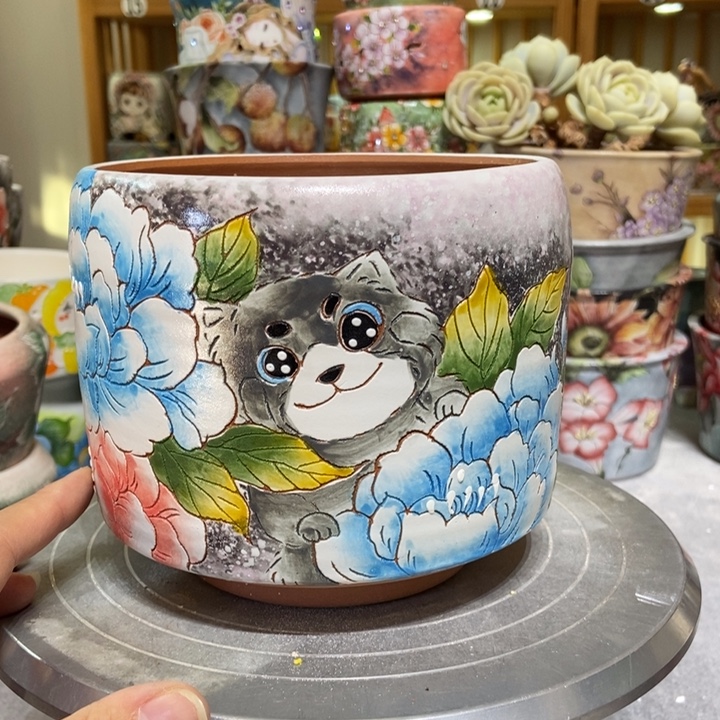 景德镇艺术手绘作品