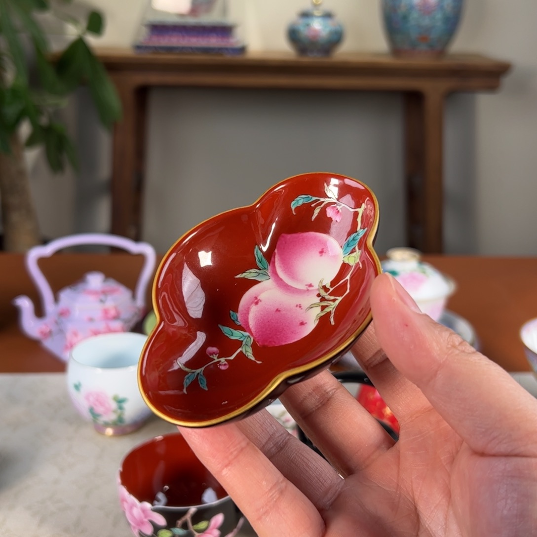 纯手工手绘 高端茶器