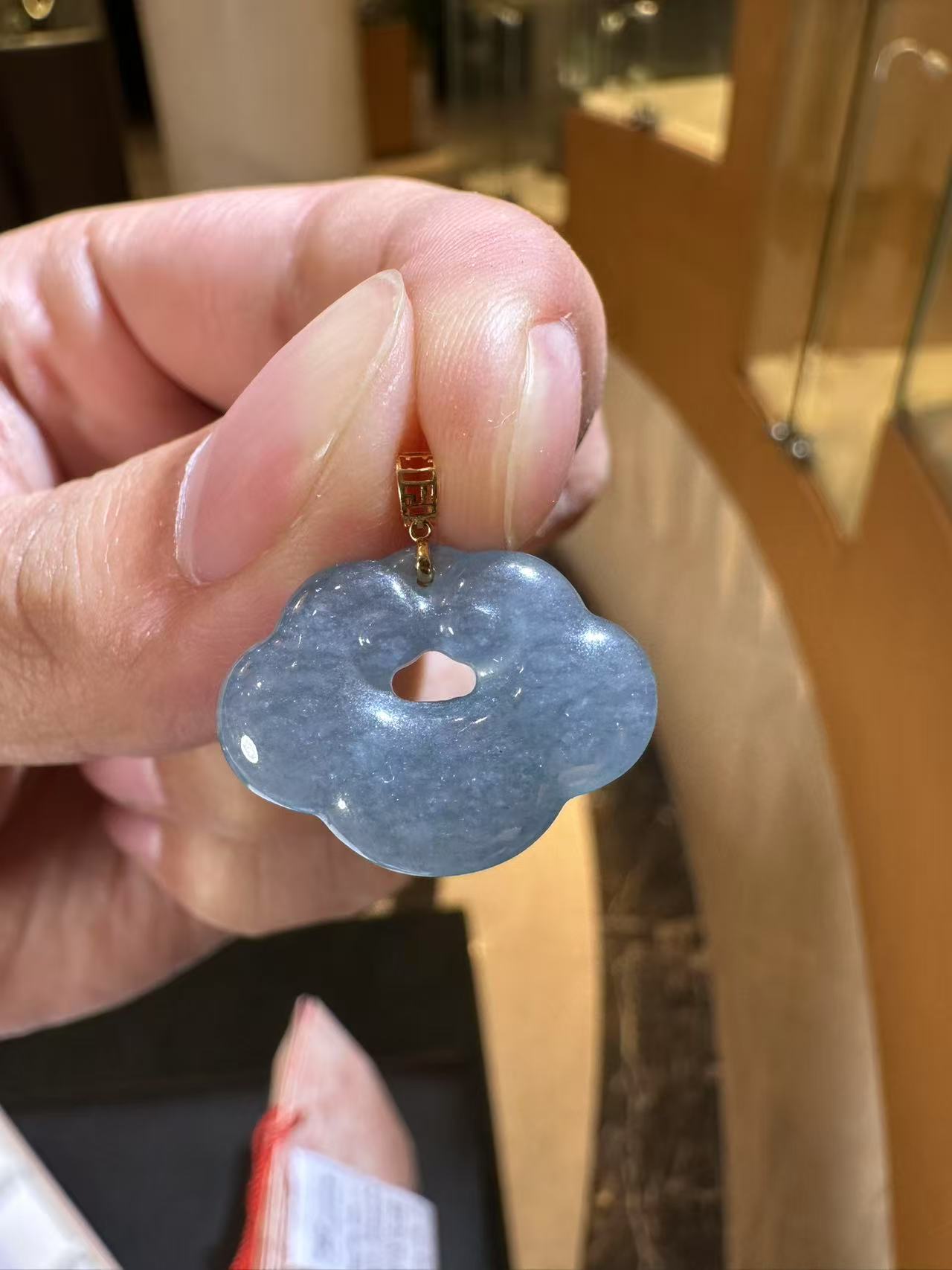 天然A货翡翠HJ28如意锁吊坠多样性发一