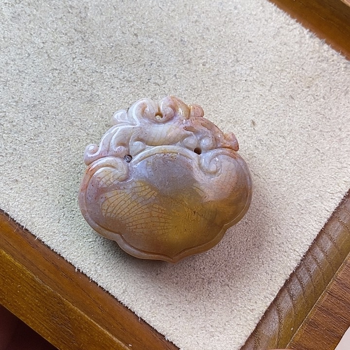 硅化玉吊坠(不含链)未镶嵌