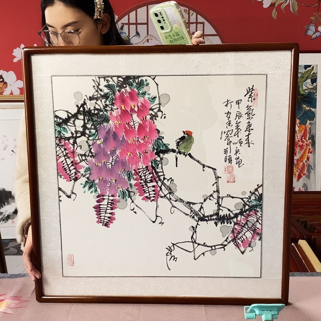 国画手写手绘62✖️62国画作品