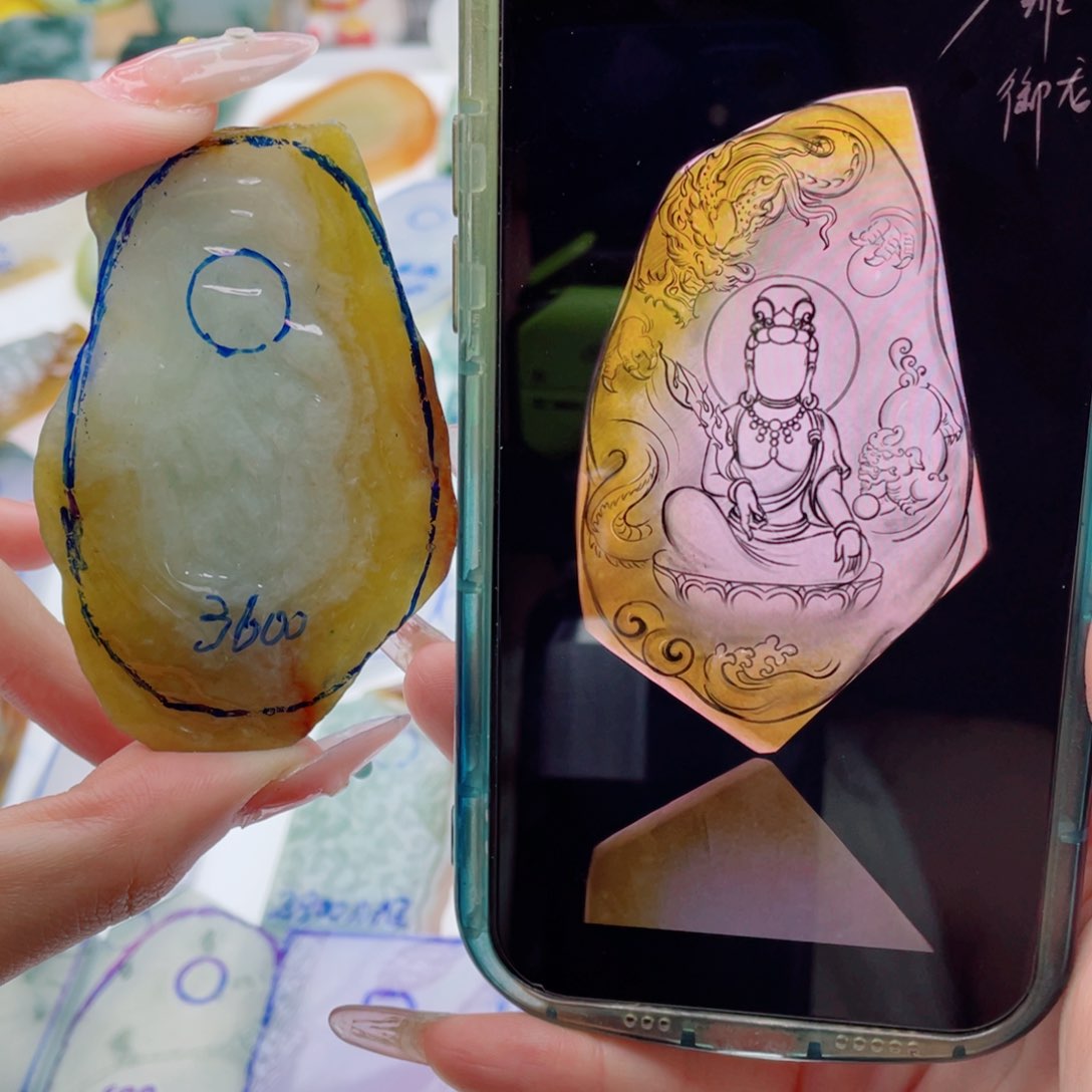 定制翡翠未镶嵌纯天然缅甸a货翡翠