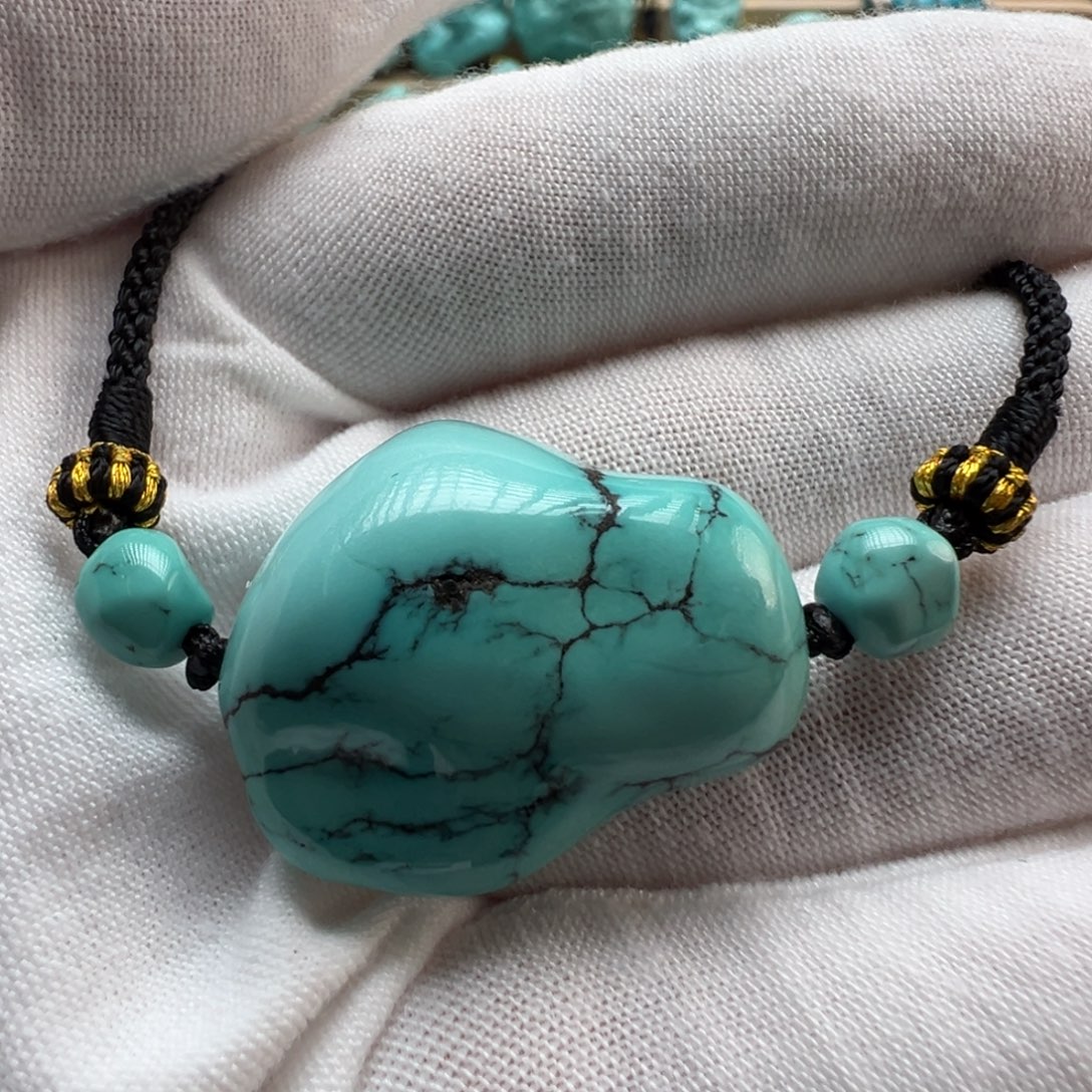 绿松石未镶嵌配饰24.3*28.8