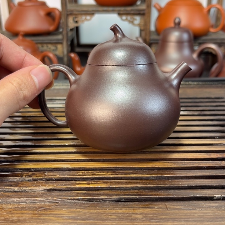 紫砂茶壶原矿紫砂手工制作