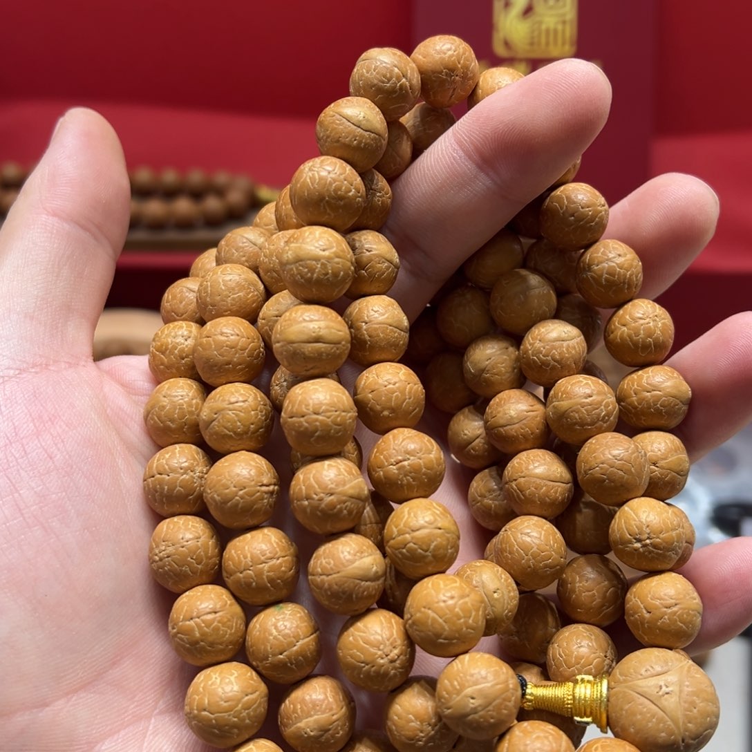 手串凤眼菩提12.5mm尼泊尔凤眼菩提108