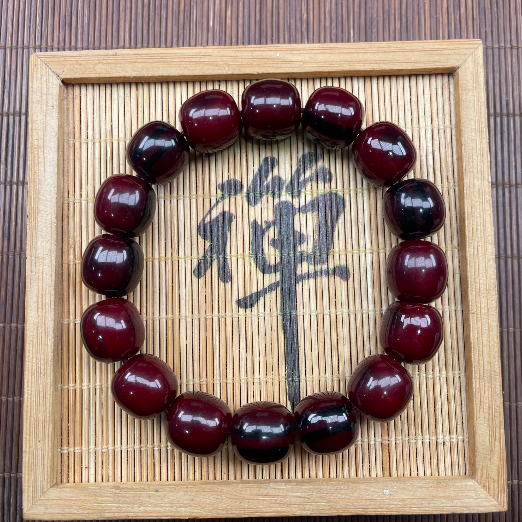 1305血料高级花梨木1.4尺寸 特色工艺品